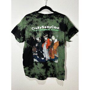 NEW TLC Crazy Sexy Cool World Tour Anime-Style Shirt, Size M